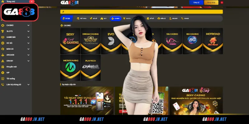 TRANG CHỦ GA888 22 Casino trực tuyến – Tuyệt tác sòng bài thượng lưu chuẩn quốc tế