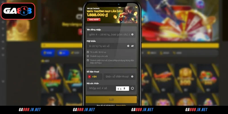 Điều kiện cần đáp ứng để đăng ký GA888 thành công