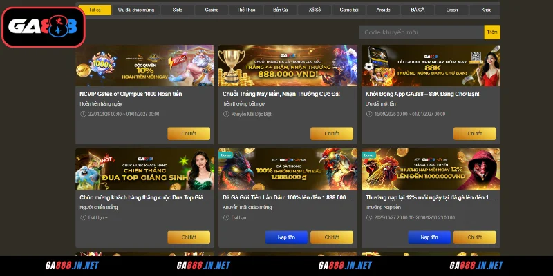 Khuyến Mãi GA888 - Săn Thưởng Mỗi Ngày, Nhận Quà Cực Đã 1 Lý do hội viên nên tham gia khuyến mãi GA888